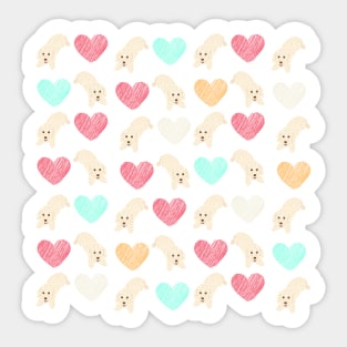 awww my heart Sticker